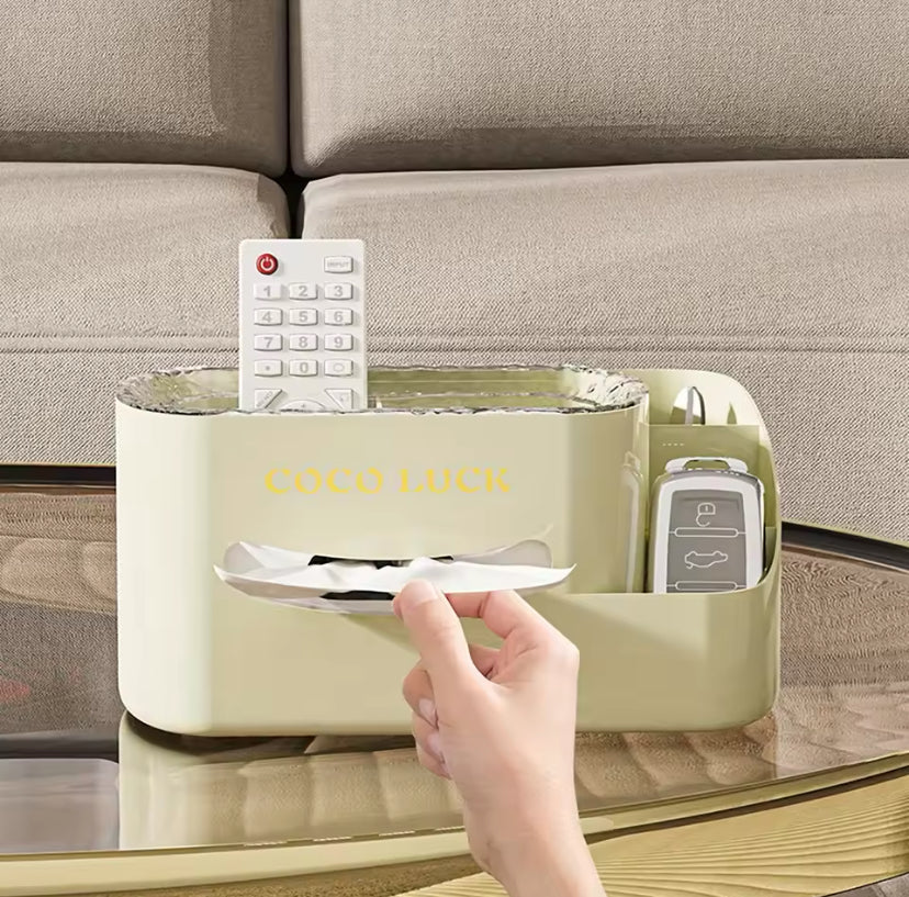 Cosmetic Organizer With Tissue Box, Multifunctional Cosmetic Display Cases with Tissue Box, Makeup Sundries Storage Organizer Cosmetic Organizer With Tissue Box, Multifunctional Cosmetic Display Cases with Tissue Box, Makeup Sundries Storage Organizer